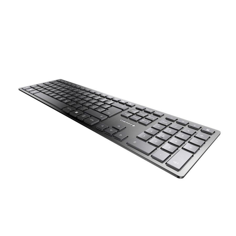 CHERRY KW 9100 SLIM tastatur Universel RF trdls + Bluetooth QWERTZ Tysk Sort #3