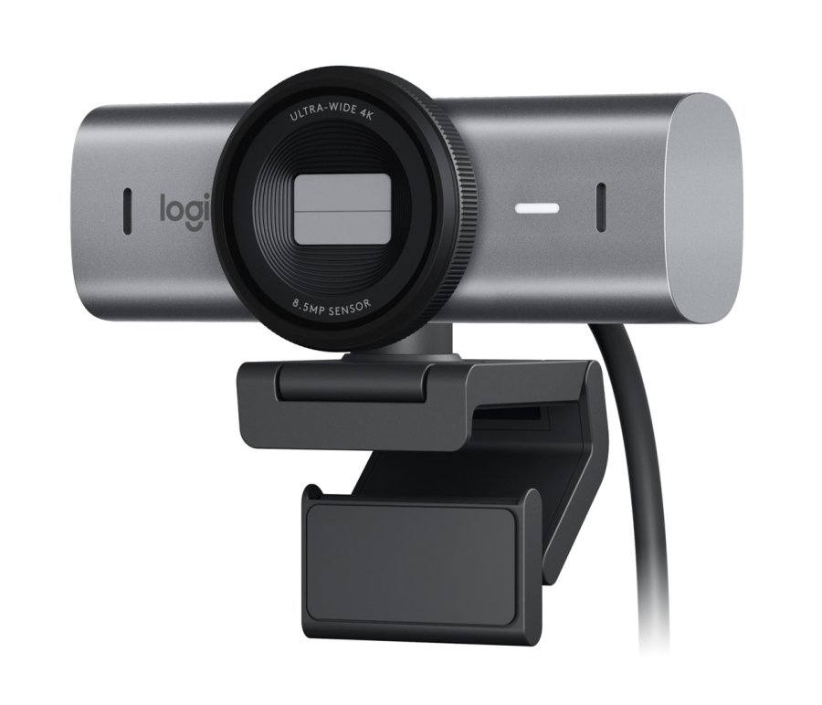 Logitech 960-001530 webcam 8,5 MP 4096 x 2160 pixel USB 3.2 Gen 1 (3.1 Gen 1) Aluminium, Sort #8