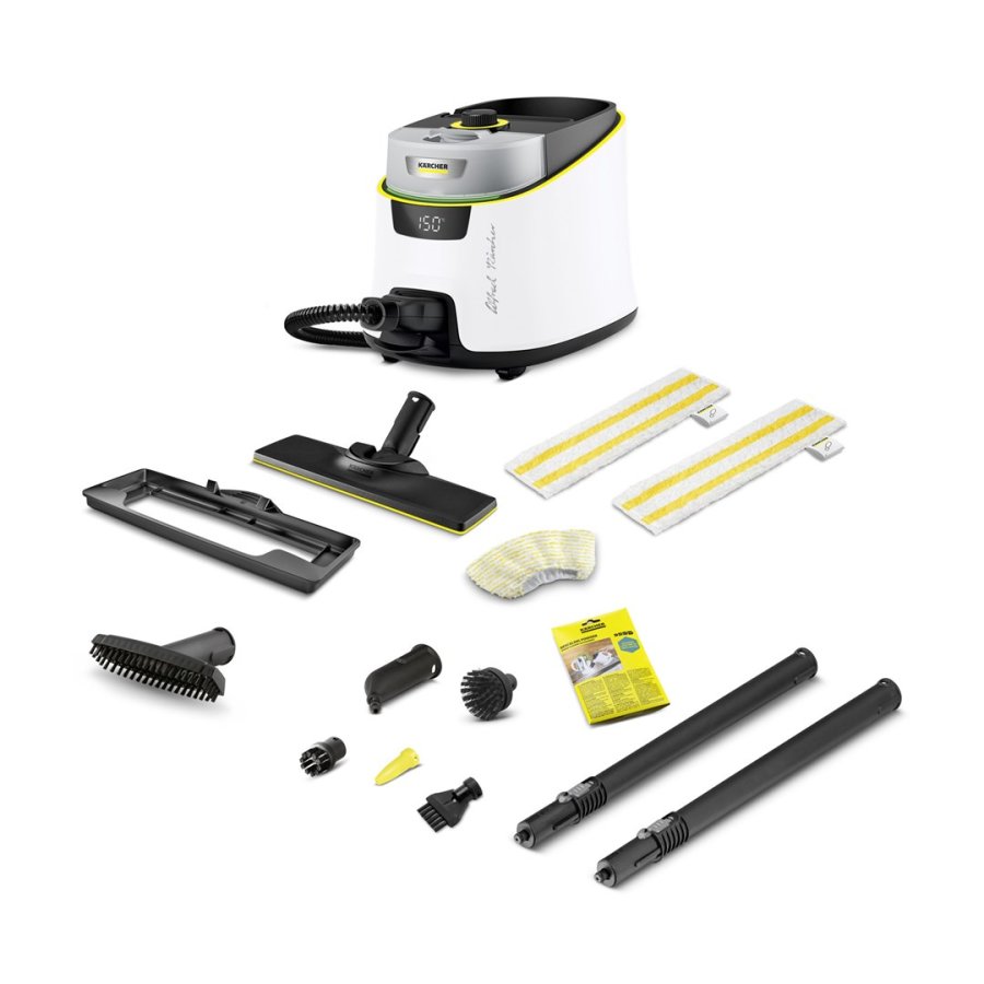 K�rcher SC 5 DELUXE SIGNATURE LINE Cylinderdamp reng�ringsmiddel 1,3 L 2250 W Sort, Hvid #1