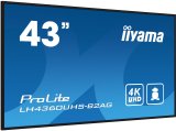 iiyama LH4360UHS-B2AG skilte display Digital A-tavle 108 cm (42.5