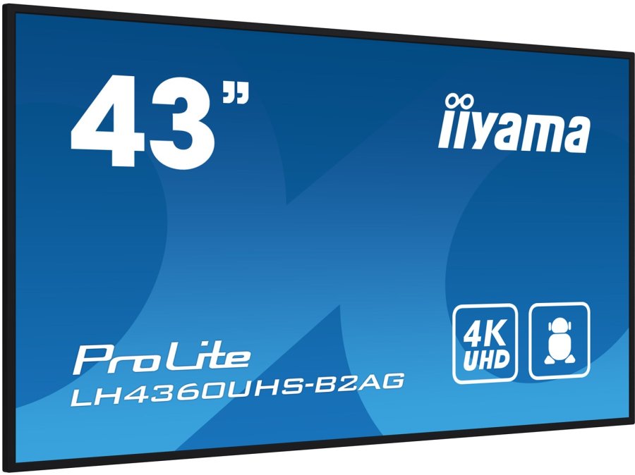 iiyama LH4360UHS-B2AG skilte display Digital A-tavle 108 cm (42.5