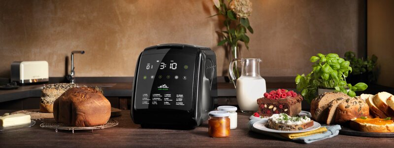 Eta Delicca II bagemaskine 850 W Sort, Rustfrit st�l #10