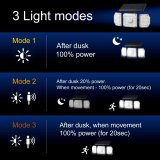 LED-solcellelampe med bevgelsessensor Maclean IP65, 4W, 320lm, 4000K, Li-ion 1200 mAh, 3 driftstilstande MCE615 #6