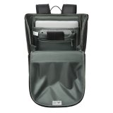 Rivacase Eden rygs�k City backpack Sort Polyester, PU-l�der #11