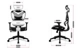 Huzaro Combat 8.0 Hvid gaming-stol #10