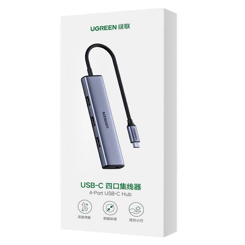 Ugreen USB Type-C HUB - 4� USB 3.2 Gen 1 S�lv #5