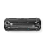 Bluetooth Party Boombox | 6 timer | 2.0 | 120 W | Medieafspilning: AUX / Micro SD / USB | IPX5 | Kan parres | Brehndtag | Fest lys | Sort #6