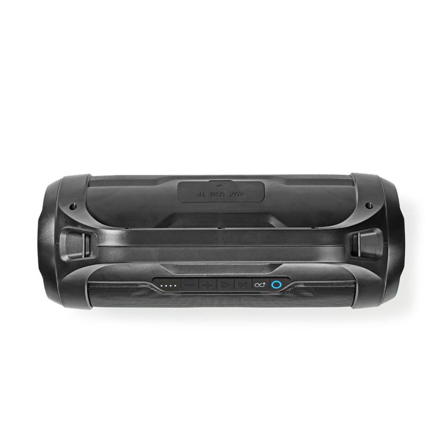 Bluetooth Party Boombox | 6 timer | 2.0 | 120 W | Medieafspilning: AUX / Micro SD / USB | IPX5 | Kan parres | Brehndtag | Fest lys | Sort #6