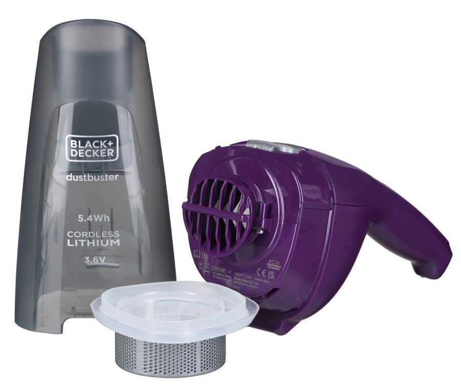 Black & Decker NVC115W hndholdt stvsuger Gr, Lilla Posels #16