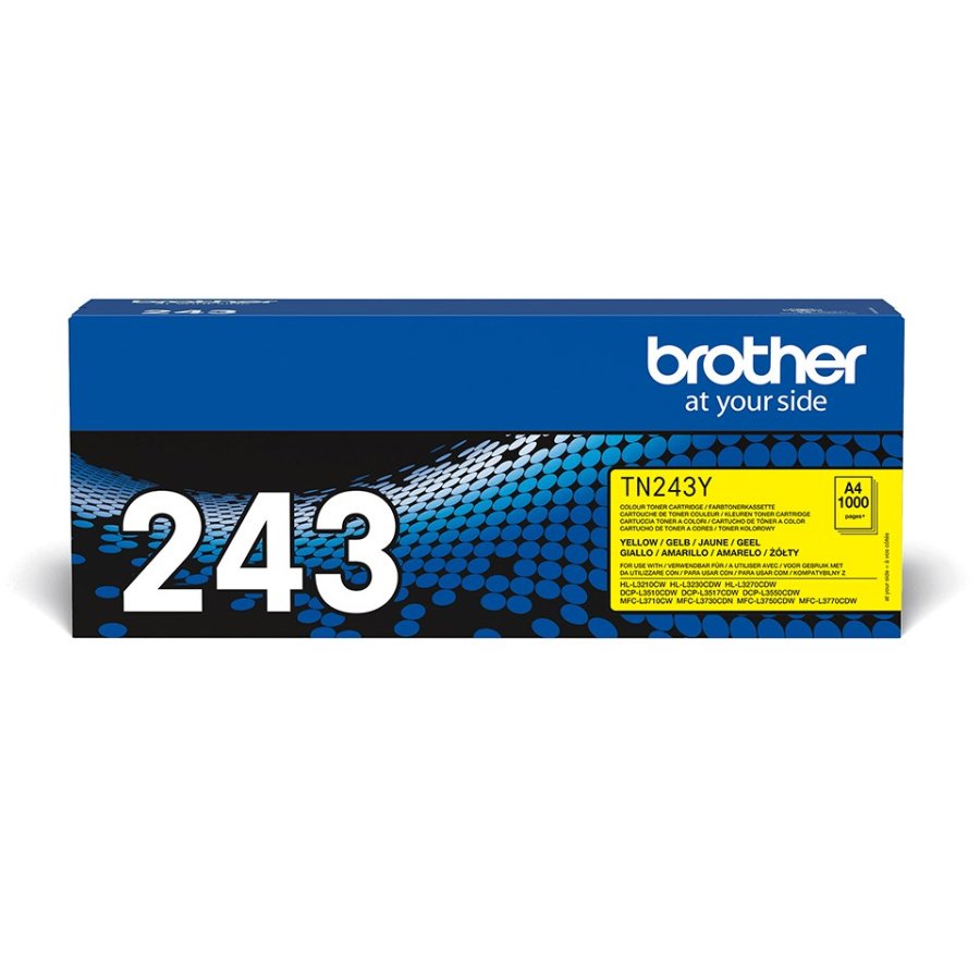 Yellow Laser Toner (TN243Y) #1