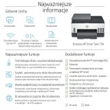 HP Smart Tank 750 All-in-One Termisk inkjet A4 4800 x 1200 dpi 15 sider pr. minut Wi-Fi #4
