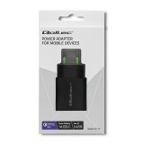 Qoltec 51713 Oplader | 18W | 5-12V | 1,5-3A | USB type C PD | USB QC 3.0 | Sort #2