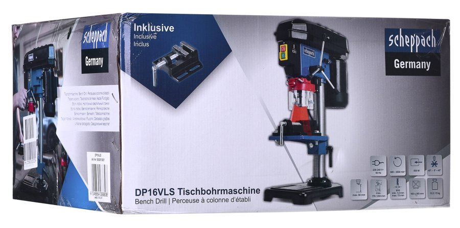 Scheppach DP16VLS sjleboremaskine 500 W #46