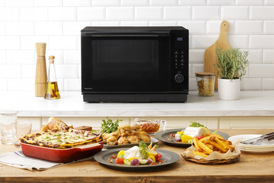 Panasonic NN-DS59NBEPG mikroblgeovn Bordplade Kombination mikroovn 27 L 1000 W Sort #33