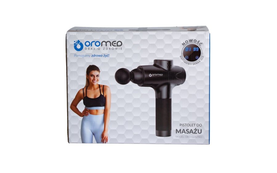 Pistol-massageapparat OROMED ORO-GUN PRO sort #11