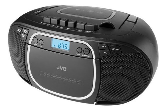 JVC RC-E451B CD-afspiller Brbar CD-afspiller Sort #1