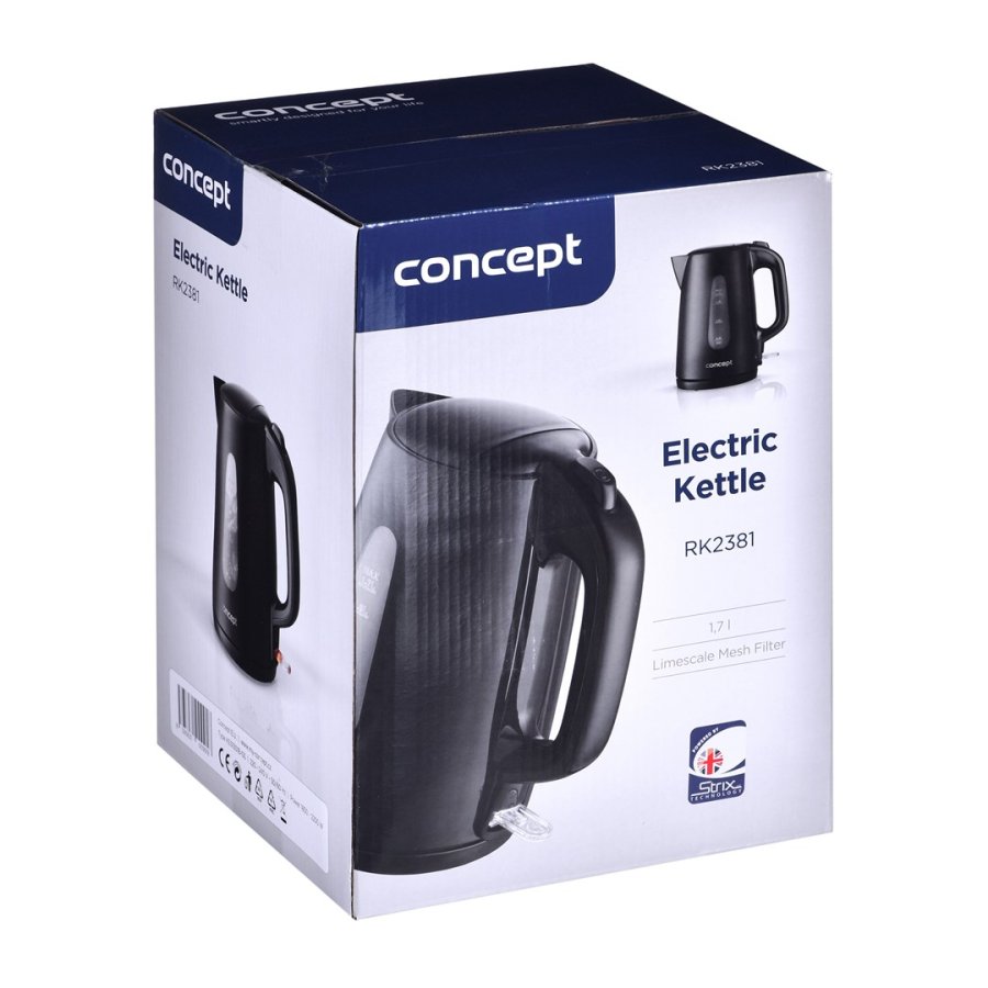 Concept RK2381 elkedel 1,7 L 2200 W Sort #4