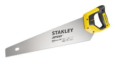 Stanley 2-15-595 hndsav 45 cm Sort, Rustfrit stl, Gul #1