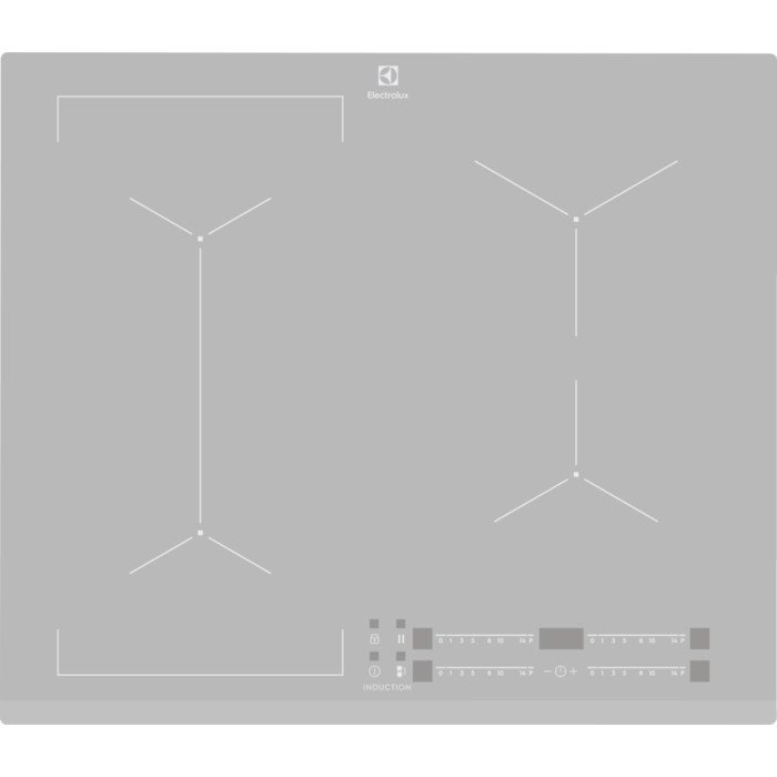 Electrolux EIV63440BS Slv Indbygget Zone induktionskogeplade 4 zone(s) #1