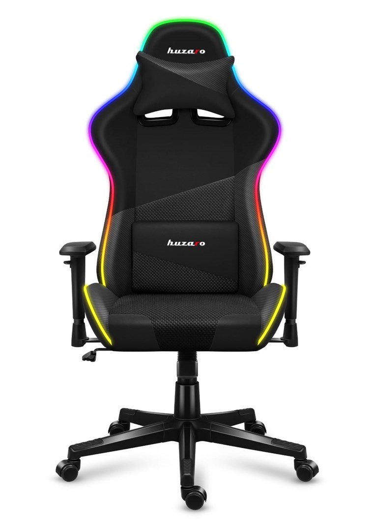 Huzaro Force 6.2 RGB PC gamingstol Spand (vugge) sde Sort #14