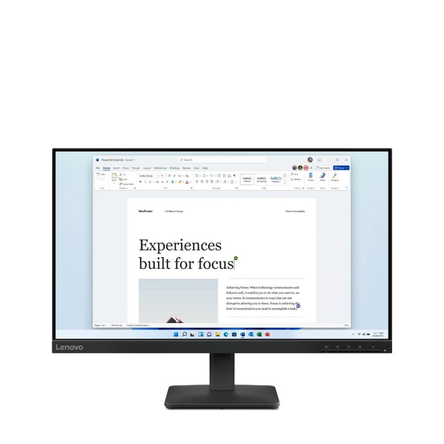 Lenovo L24-4e computerskrm 60,5 cm (23.8