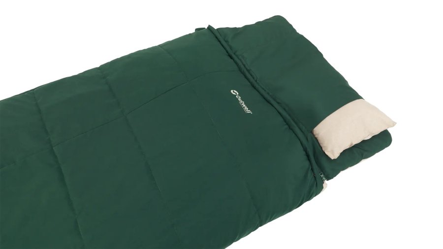 Outwell Contour Prime Voksen Rektangul�r sovepose Polyester Gr�n #3