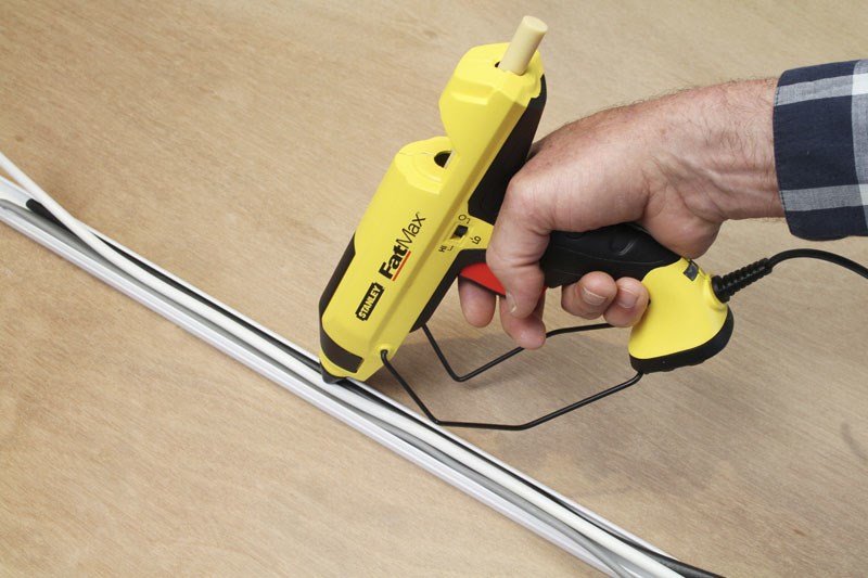 Stanley FatMax GR 100 R Varm limpistol Sort, Gul 200 W #5