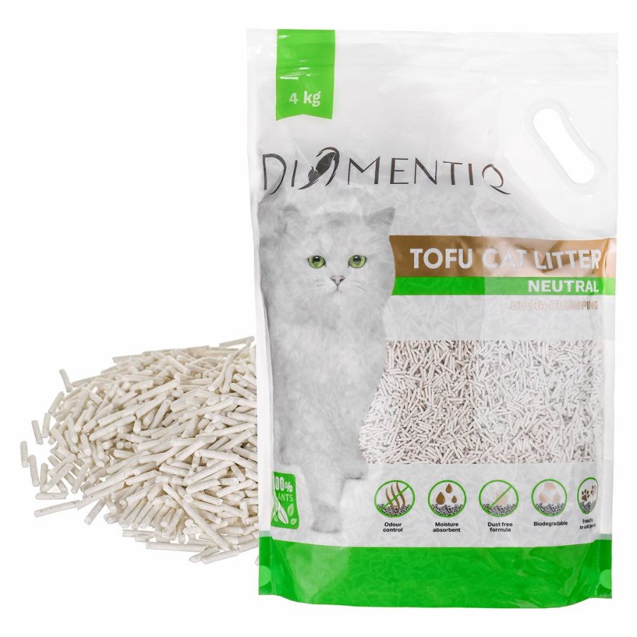 DIAMENTIQ Tofu Neutral Ultra clumping - plantegrus - 4kg #2