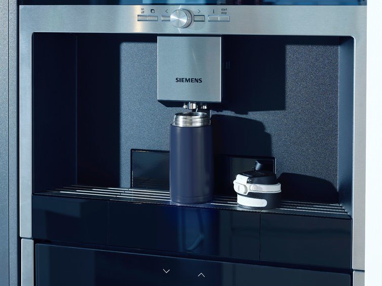 Leifheit 03247 rejsekrus 350 ml Sort, Bl� Rustfrit st�l #8