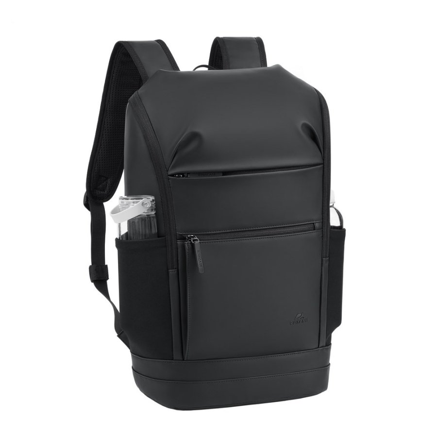 Rivacase Eden rygs�k City backpack Sort Polyester, PU-l�der #8