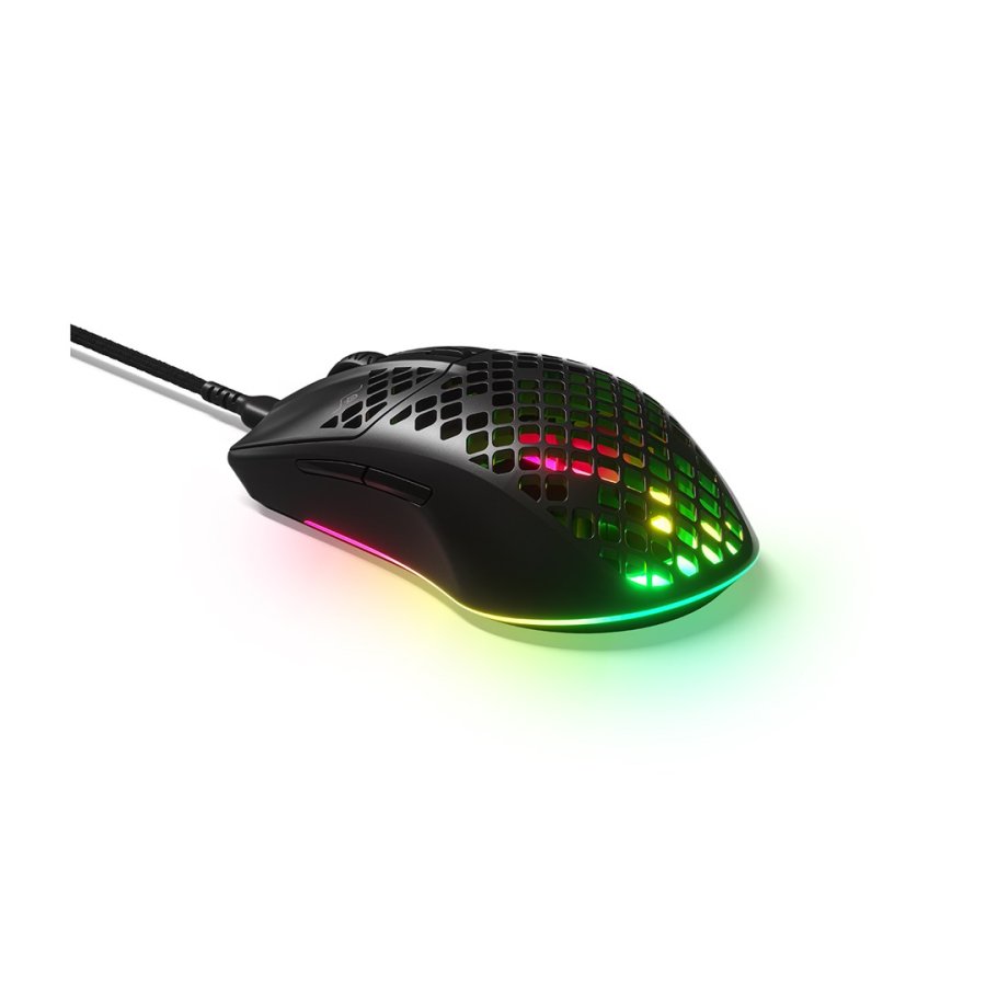 SteelSeries Aerox 3 USB-C - Optisk gamingmus 8500 CPI - RENOVERET (Onyx) #4
