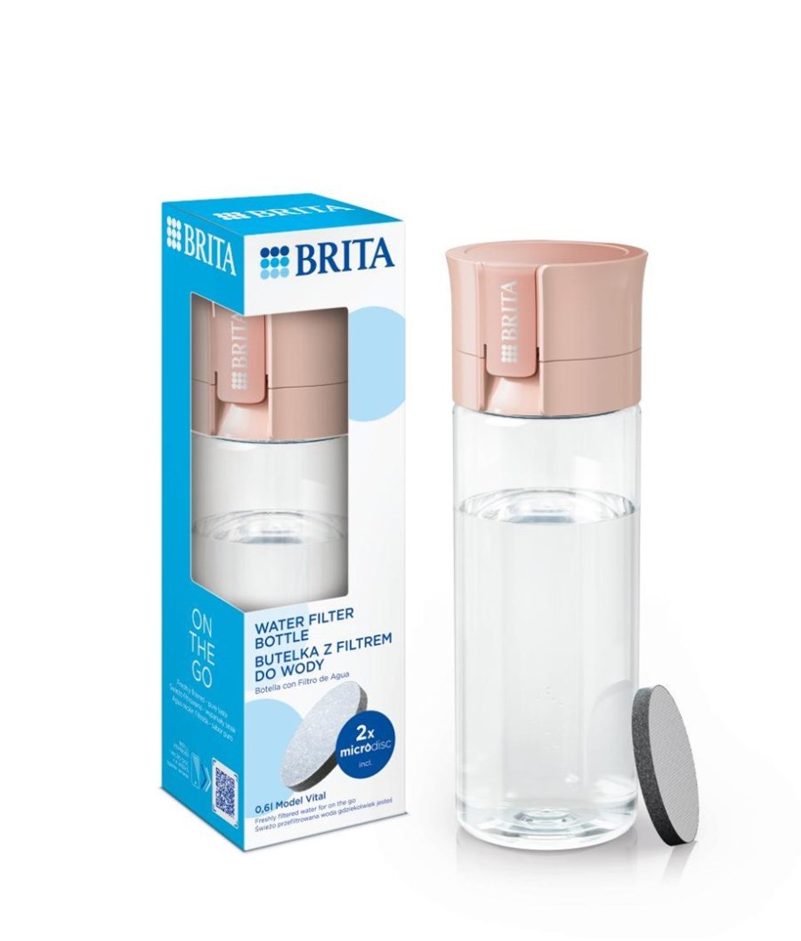 Brita Vital fersken 2-disk filterflaske #11