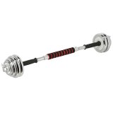 Farvede vgtstnger med vgtstangsfunktion i etui HMS SKC20 2 x 10 kg #21