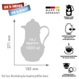 ROTPUNKT Termokande, 1,0 l, elfenben (ecru) #4