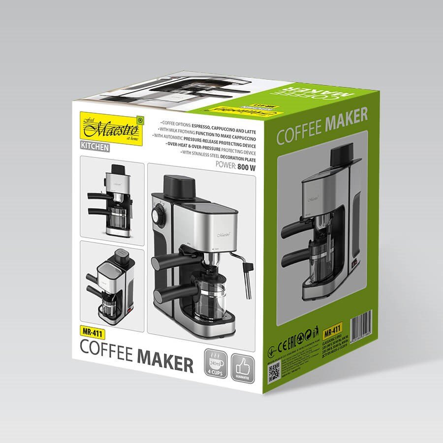 Flask-kaffemaskine 800W MAESTRO MR-411 #7