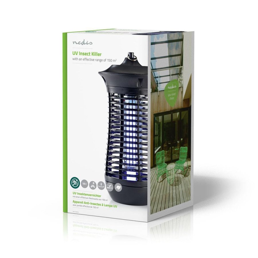 Nedis INKI110CBK18 insektflde Sort #2