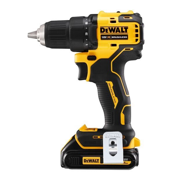 DeWALT DCD708S2T-QW bor 1650 rpm Nglefri 1,1 kg Gul #4