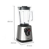 Tefal Perfectmix+ BL871D 1,5 L Bordplade blender 1200 W Rustfrit stl, Gr #9