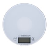 Esperanza EKS003W elektronisk kkkenvgt hvid rund #1