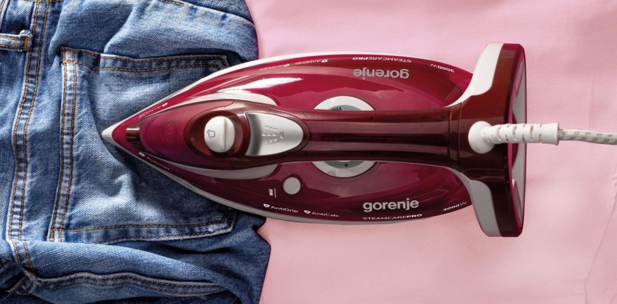Gorenje SIH3000RBC strygejern Dampstrygejern Keramisk strygesl 3000 W Rd #5