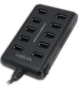 LogiLink USB 2.0 10-Port Hub with On/Off Switch 480 Mbit/s #1