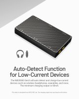 Nitecore NB20000GEN3 powerbank Lithium-Ion (Li-Ion) 20000 mAh Sort #12