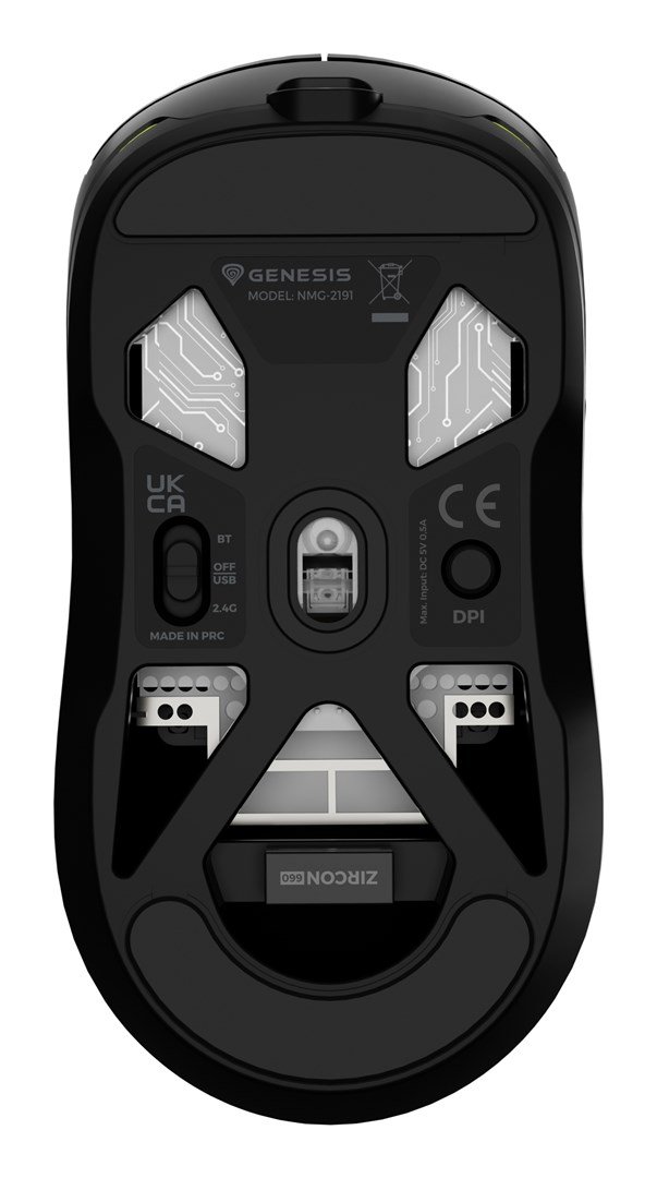 GENESIS Zircon 660 mus Spil Hjre hnd RF Wireless + Bluetooth + USB Type-A Optisk 12000 dpi #8
