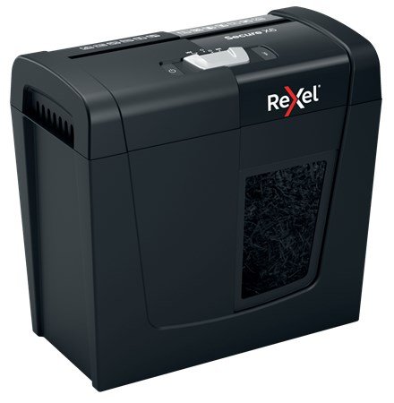 Rexel Secure X6 papirmakulator Krydsmakulering 70 dB Sort #5
