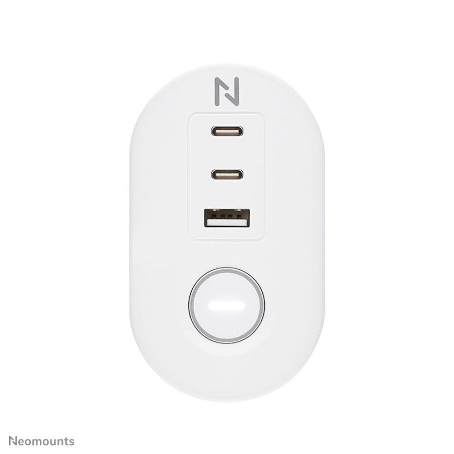 Neomounts DS22-840WH6 stikd�se 1,4 m 3 AC stikkontakt(er) Indend�rs Hvid #6