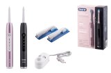 Oral-B Pulsonic Slim Luxe 4900 To soniske tandb�rster Sort, Pink #1