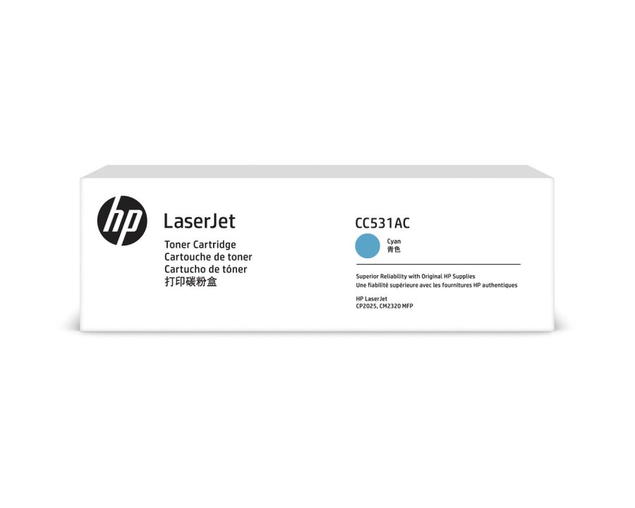 HP CONTRACT Cartridge No.304A Cyan CC531AC #2