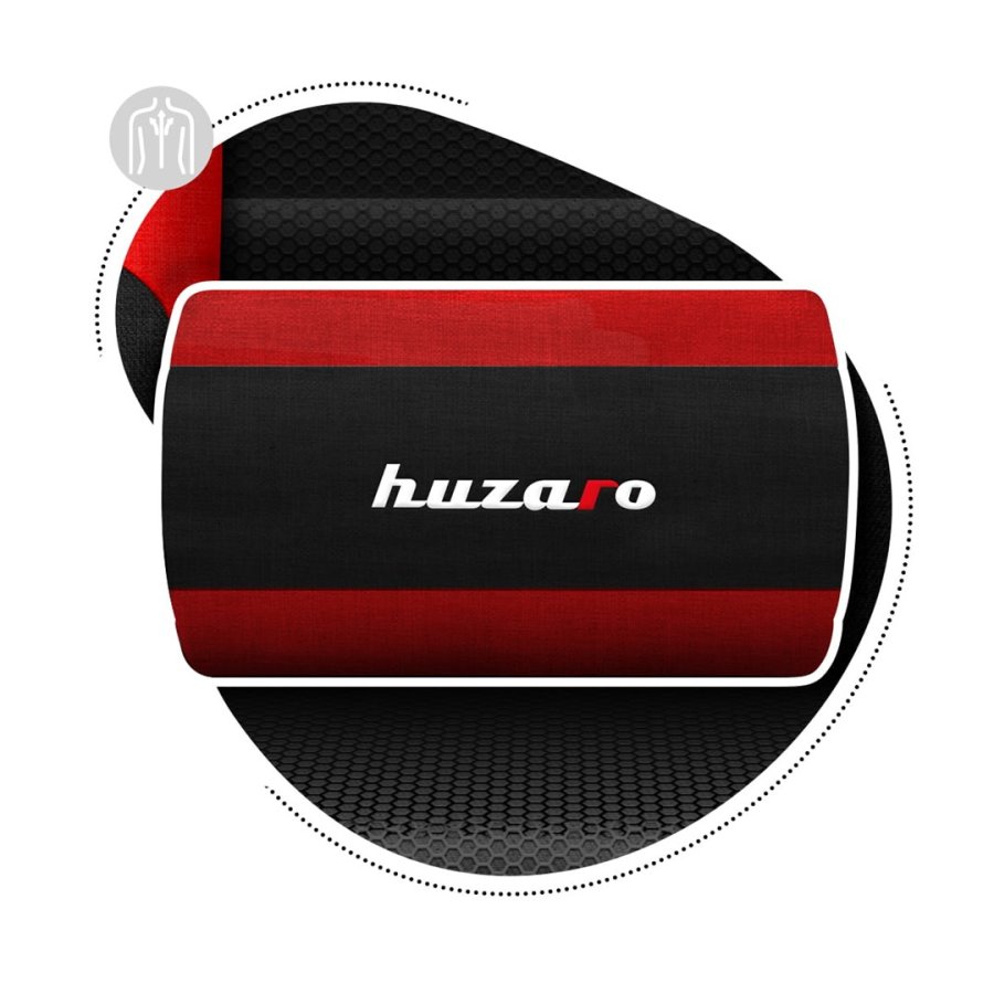 Huzaro HZ-Ranger 6.0 Red Mesh brnespilstol, sort og rd #2