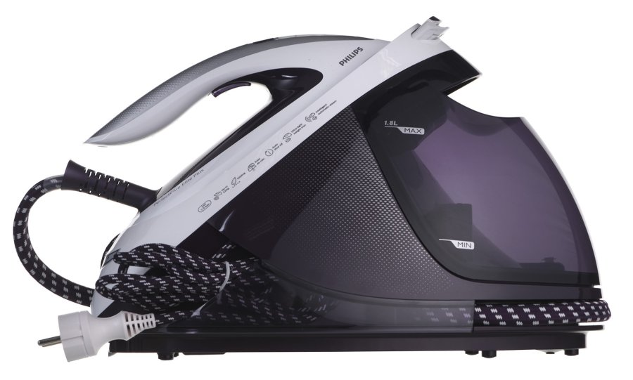 Philips GC9660/30 Dampstrygning station 2700 W 1,8 L T ionicGlide strygesl Lilla, Hvid #1