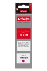 Activejet AC-G41M Bl�kpatron til Canon-printer, erstatning for Canon GI-41M 4544C001; Supreme; 70 ml; lilla #1